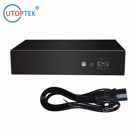 OEM Full Gigabit 4 8 9 10 16 24 32 48 Portas 8 portas CCTV Rede Não Gerenciada Ethernet Poe Switch